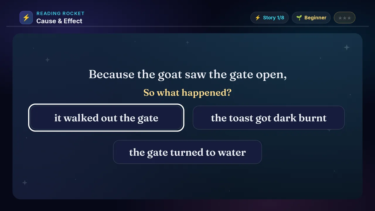 Cause & Effect full screenshot