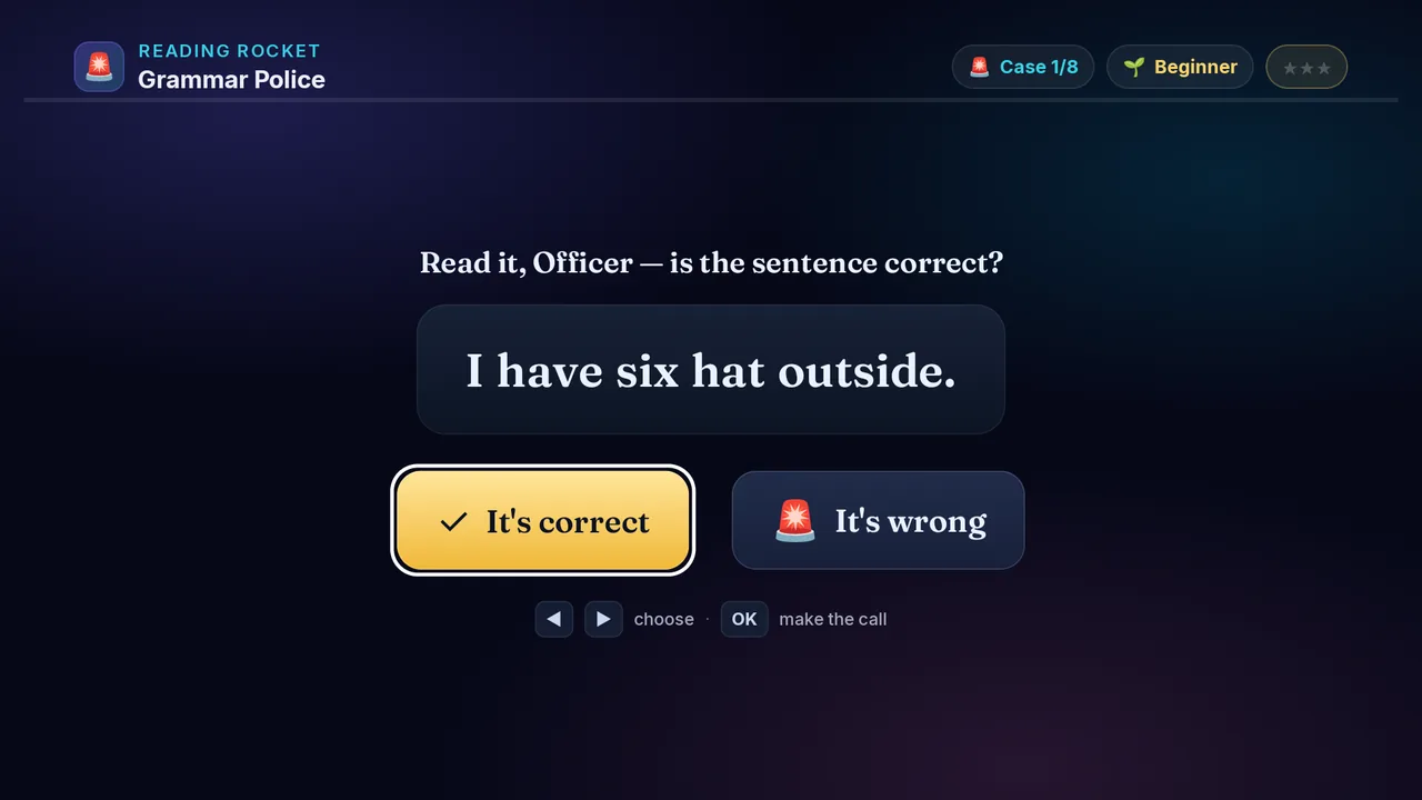 Grammar Police full screenshot