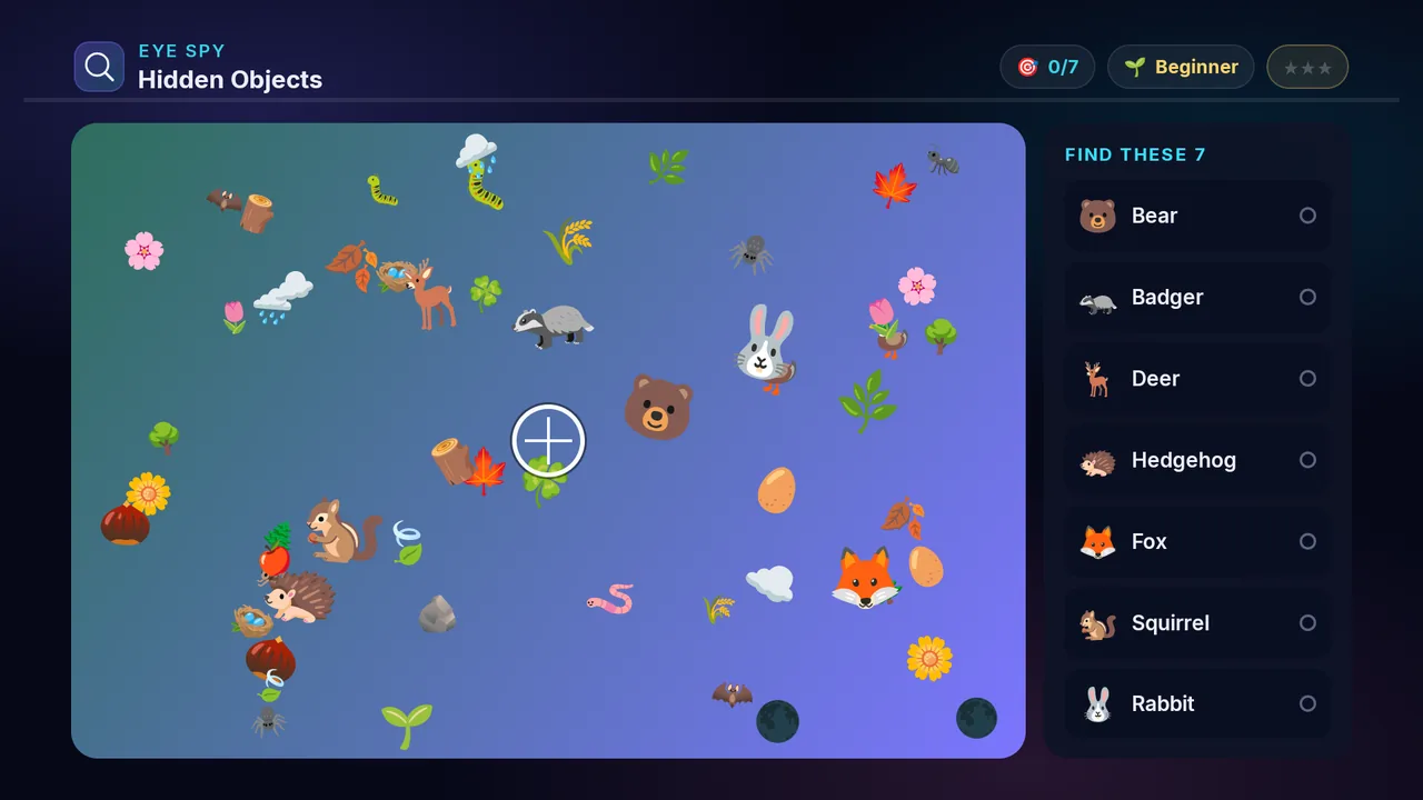 Hidden Objects full screenshot