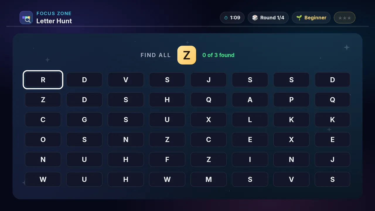Letter Hunt full screenshot