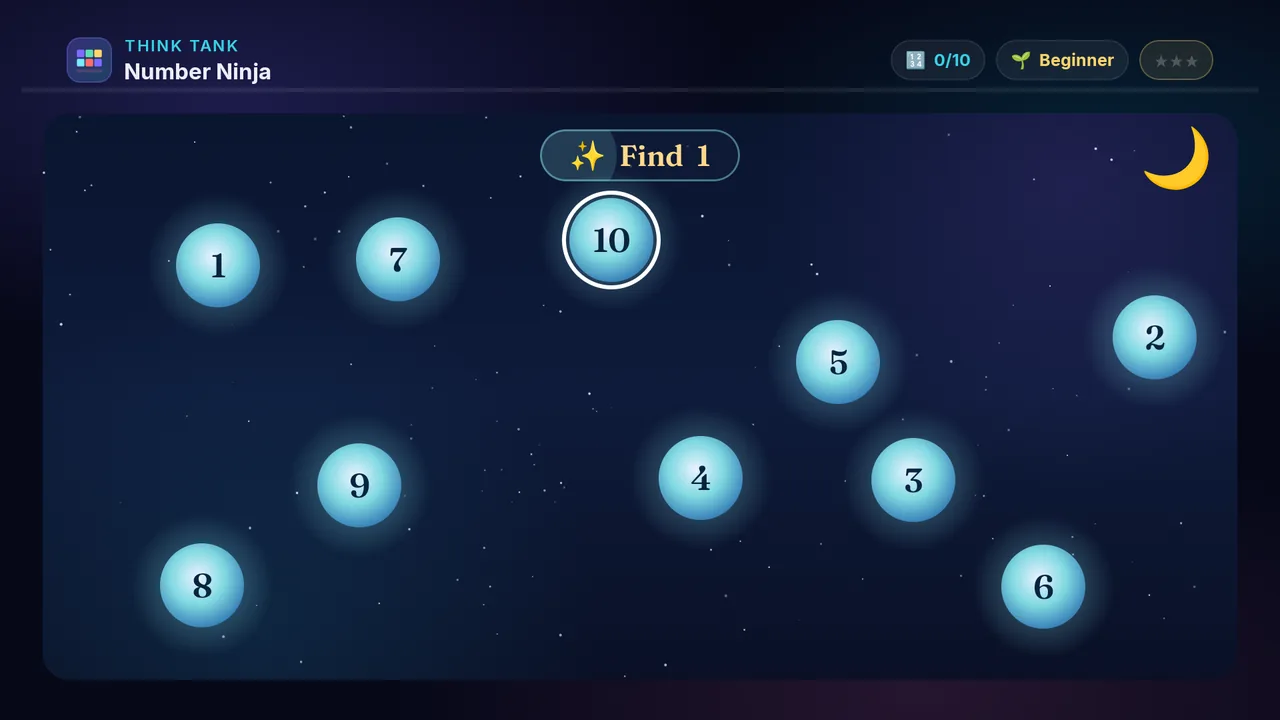 Number Ninja full screenshot
