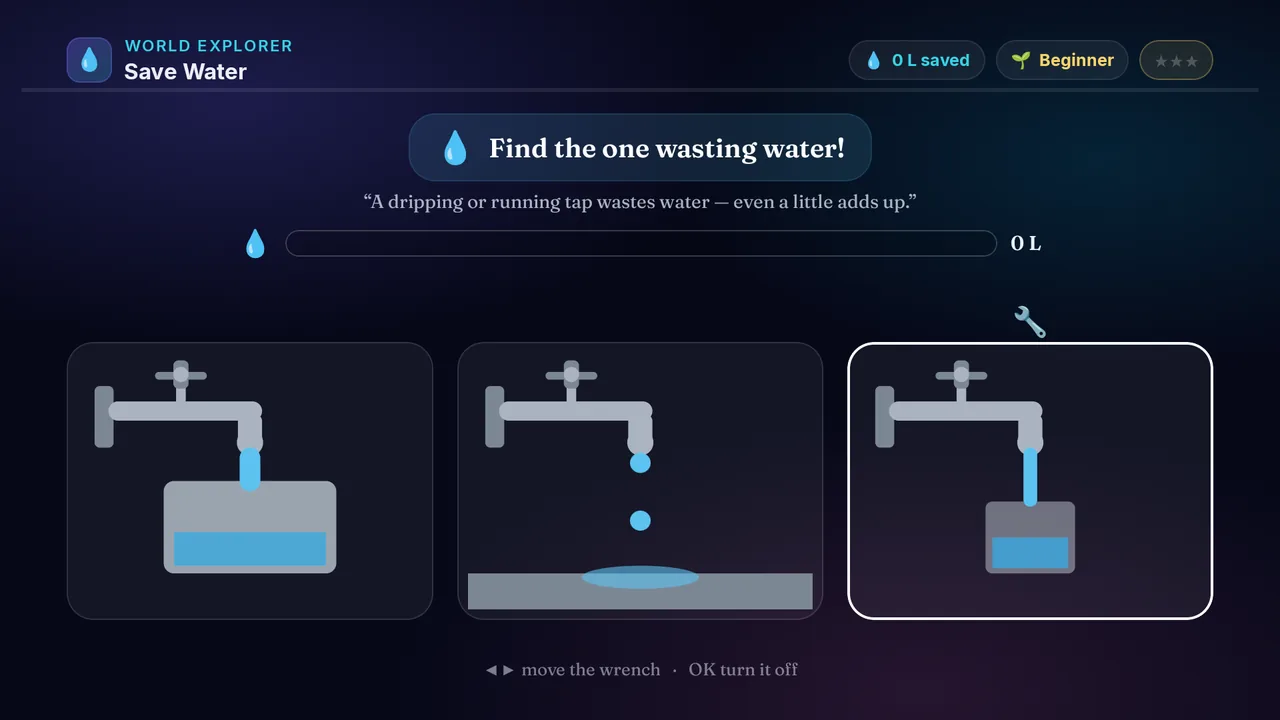Save Water full screenshot