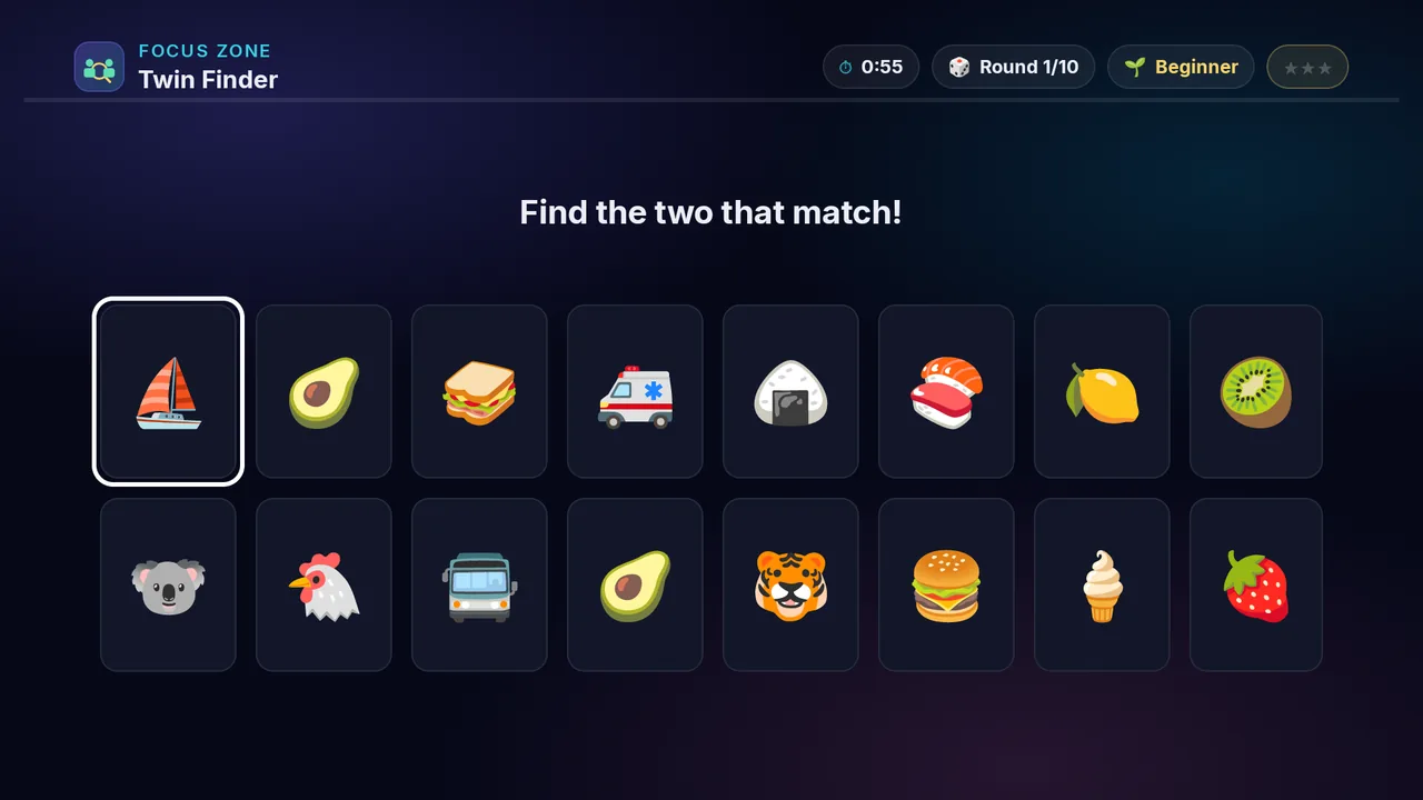 Twin Finder full screenshot
