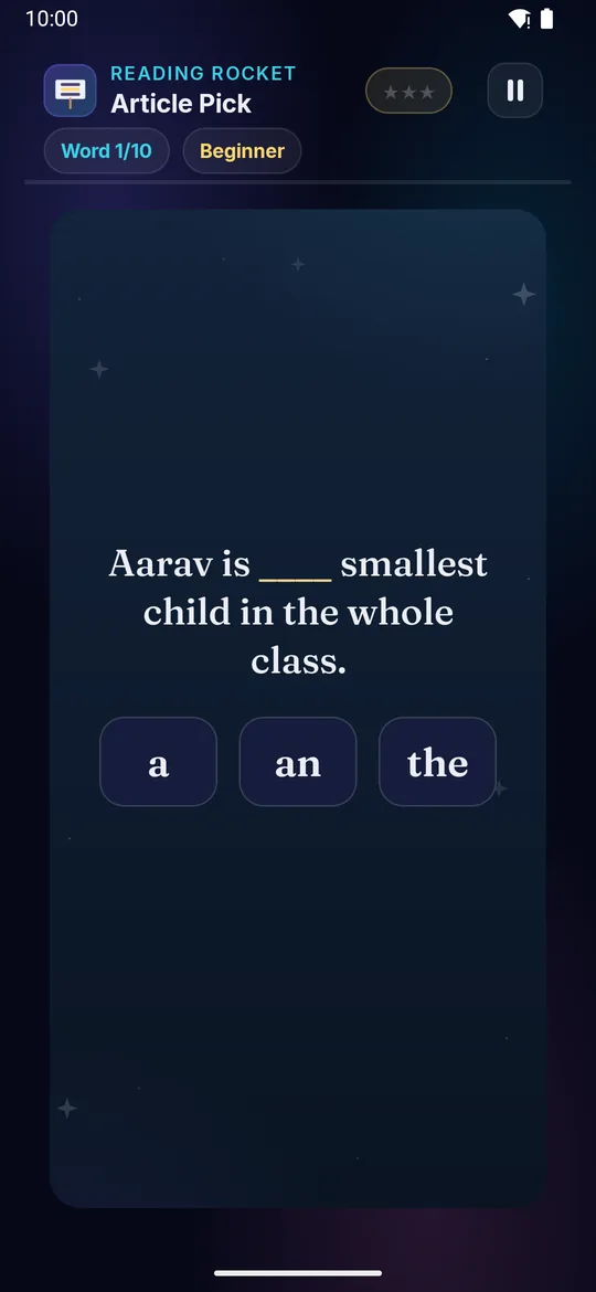 Article Pick full phone screenshot