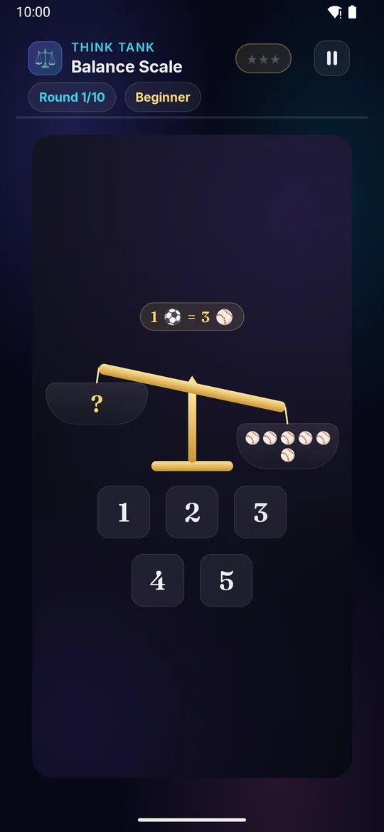 Balance Scale full phone screenshot