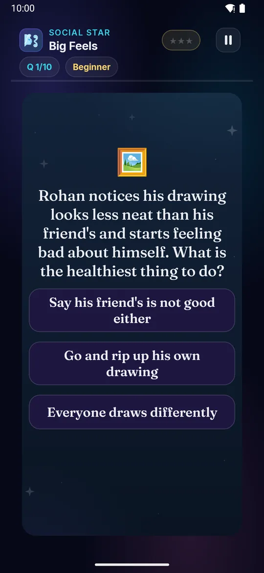 Big Feels full phone screenshot