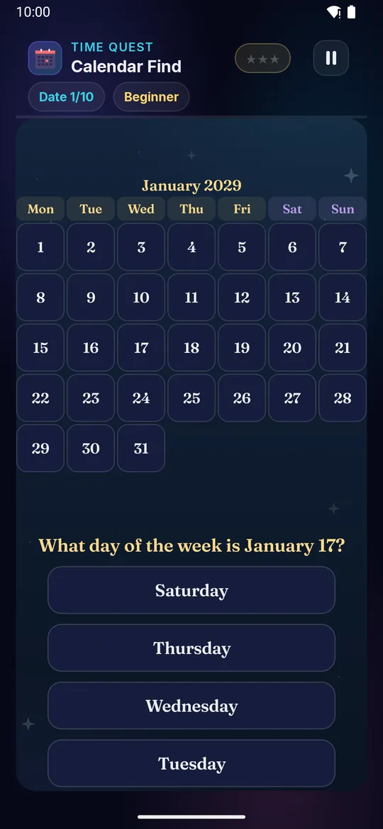 Calendar Find full phone screenshot