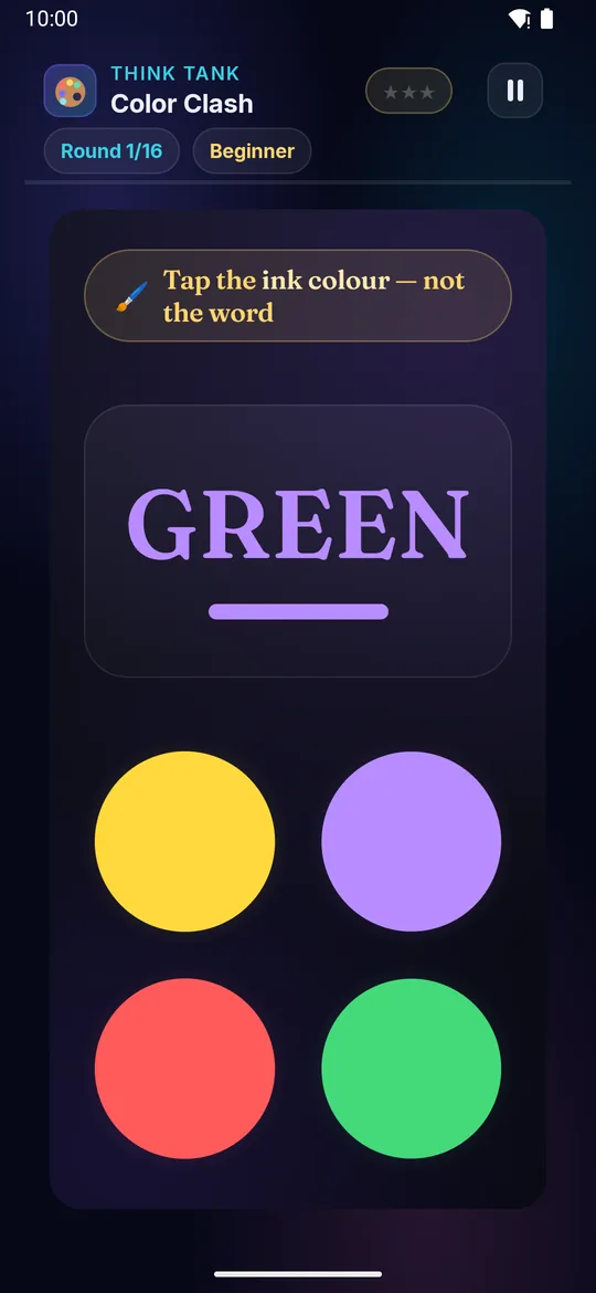 Color Clash full phone screenshot