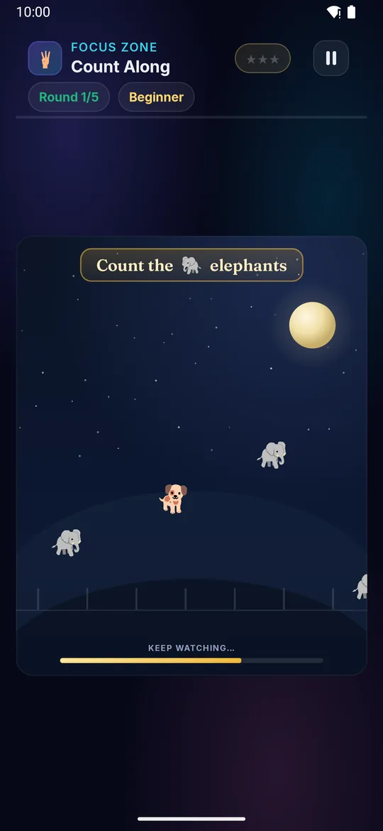Count Along full phone screenshot