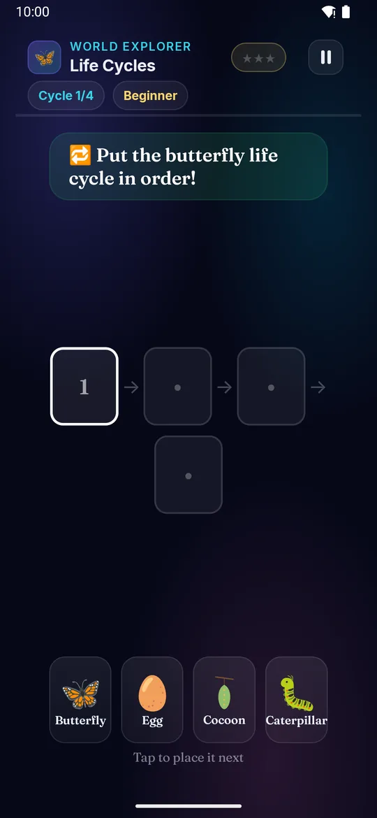 Life Cycles full phone screenshot