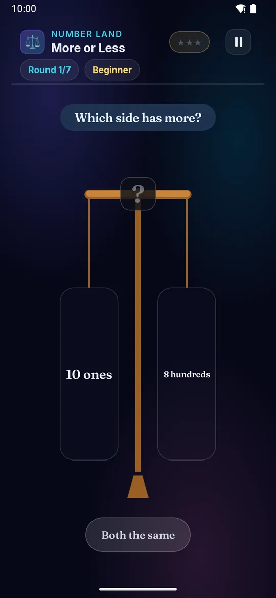 More or Less full phone screenshot
