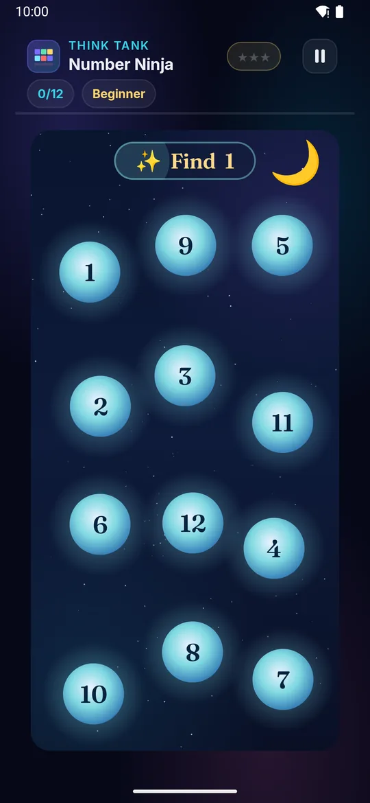 Number Ninja full phone screenshot