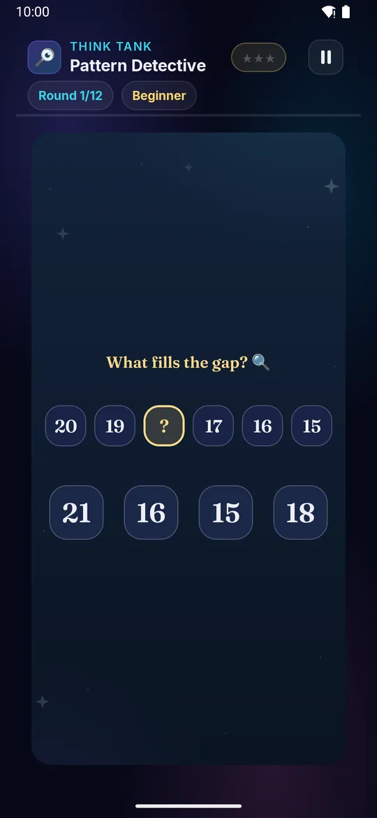 Pattern Detective full phone screenshot