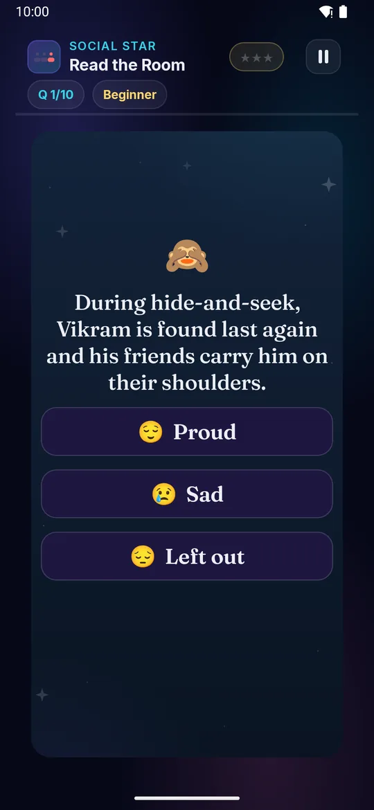 Read the Room full phone screenshot