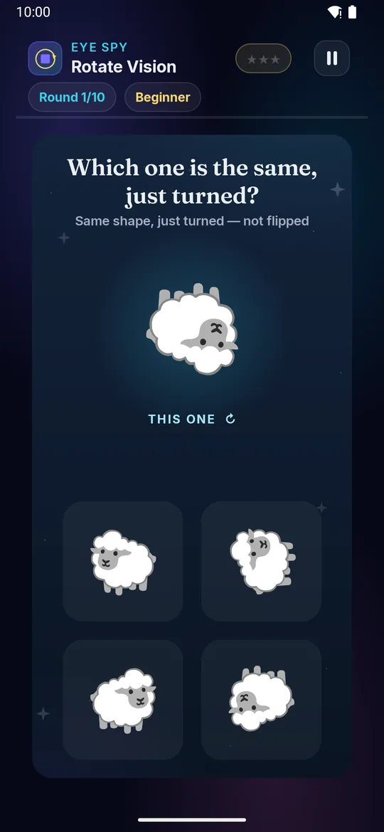 Rotate Vision full phone screenshot