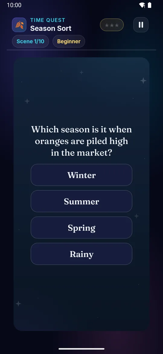 Season Sort full phone screenshot
