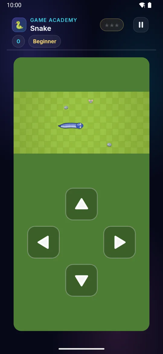 Snake full phone screenshot