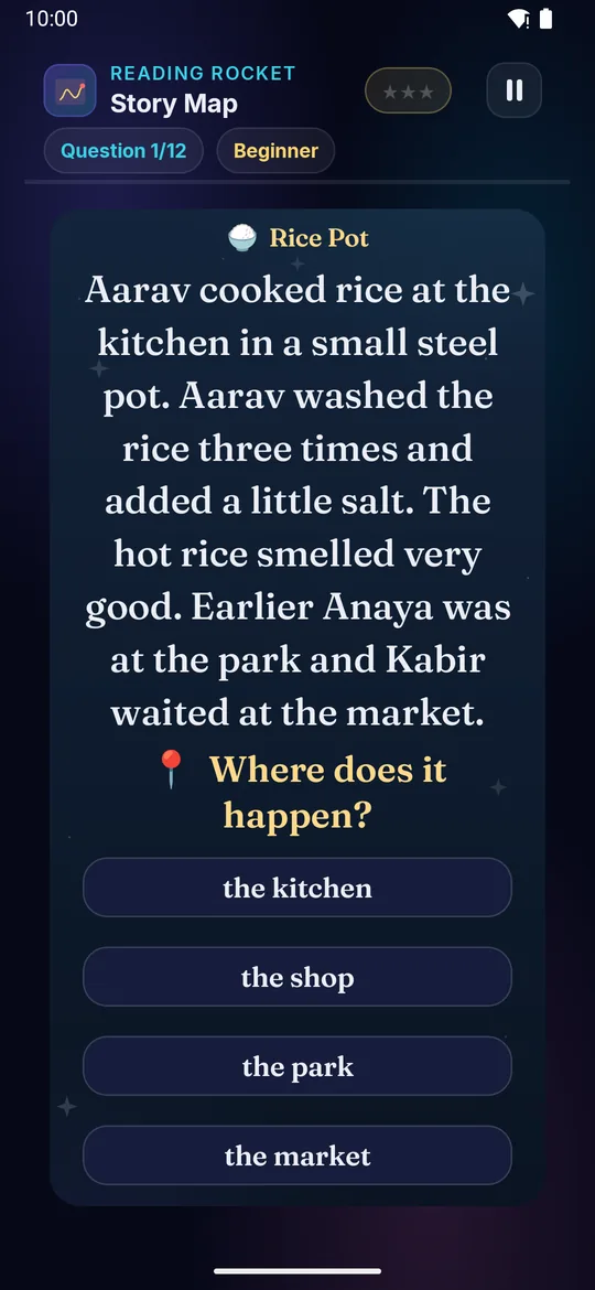 Story Map full phone screenshot