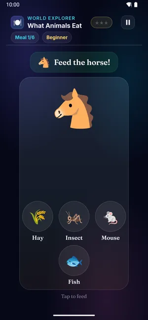 What Animals Eat on a phone