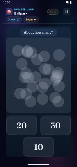 Ballpark on a phone