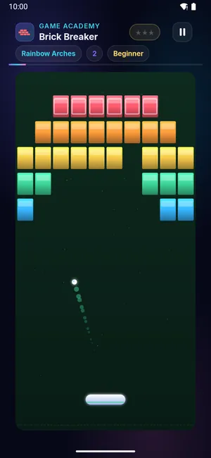 Brick Breaker on a phone