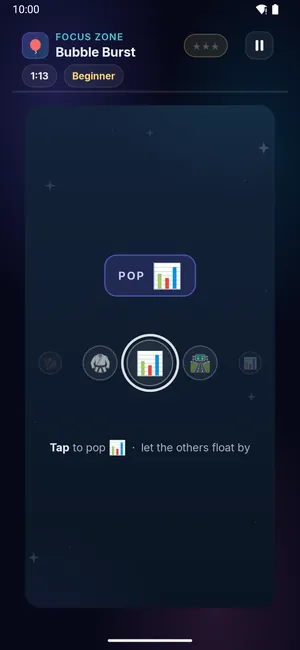Bubble Burst on a phone