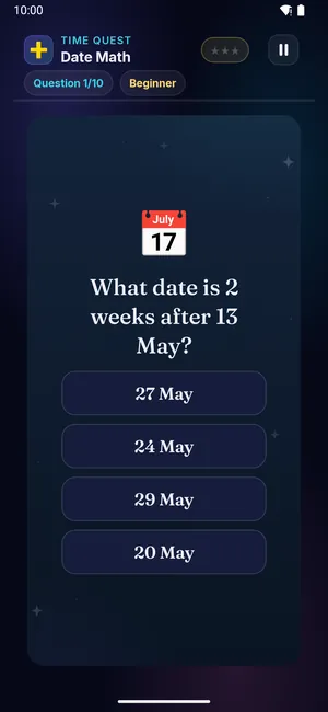 Date Math on a phone