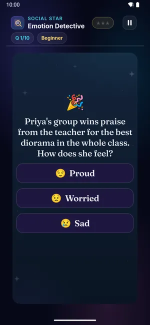 Emotion Detective on a phone