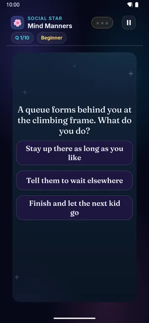 Mind Manners on a phone