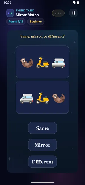 Mirror Match on a phone