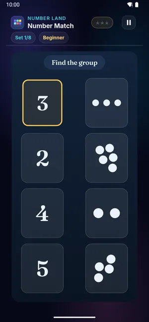 Number Match on a phone