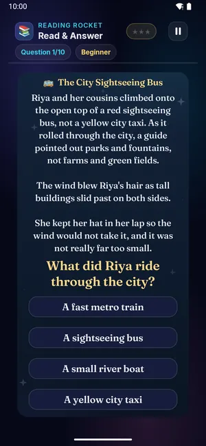 Read & Answer on a phone