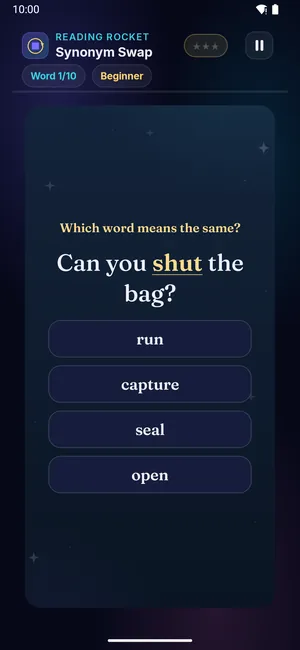 Synonym Swap on a phone