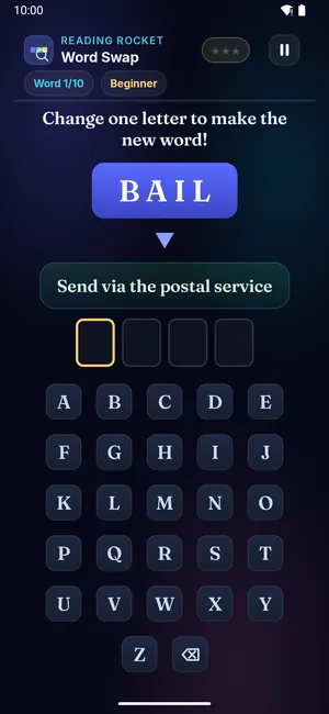 Word Swap on a phone