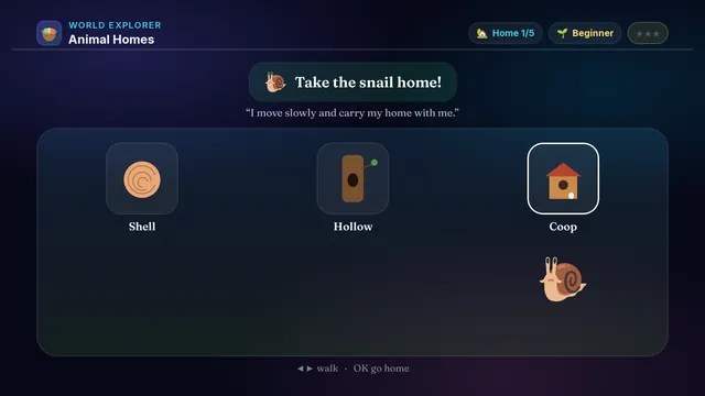Animal Homes on a television