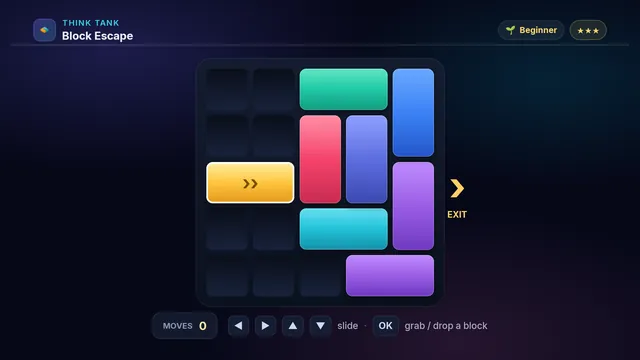 Block Escape on a television
