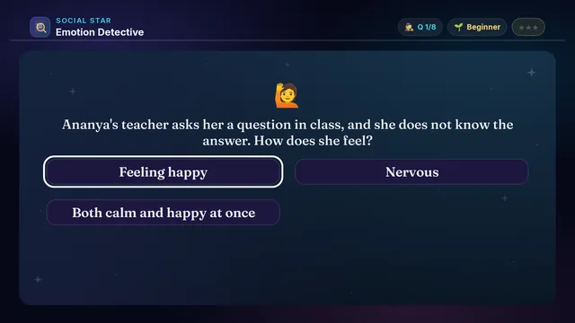 Emotion Detective on a television