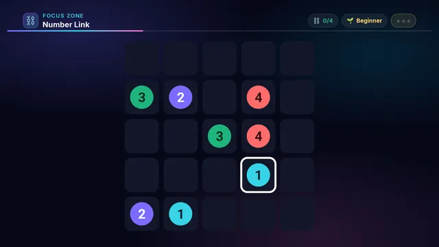 Number Link on a television