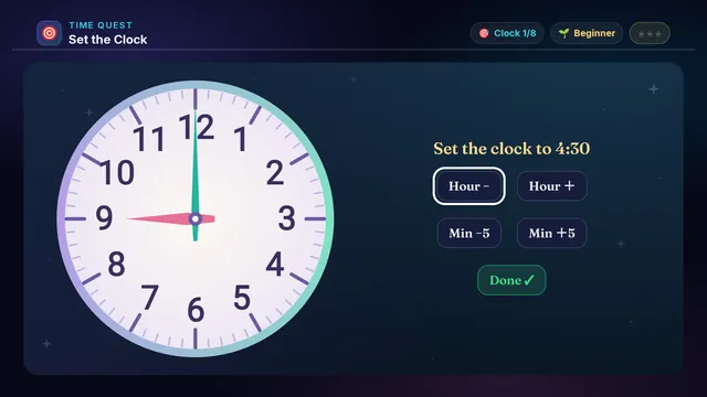 Set the Clock on a television