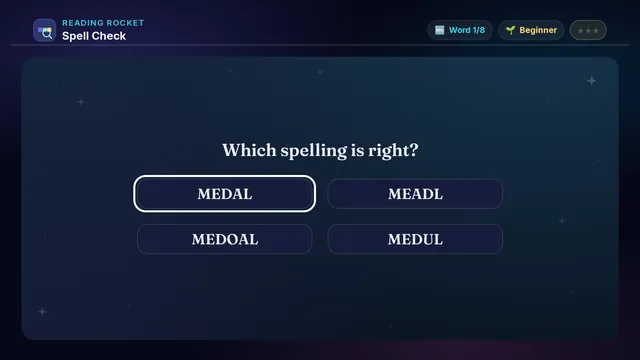 Spell Check on a television