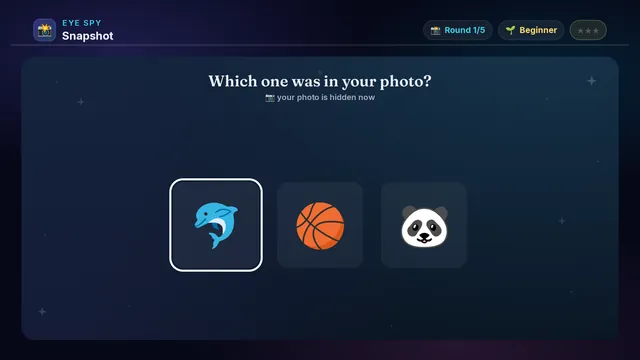 Snapshot on a television